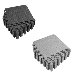 24 pezzi EVA Gym Mat con piastrelle ad interblocco per attrezzature 30x30cm6375108