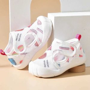 XVHM First Walkers Summer Mesh Childrens Sandals Baby Usisex Nasual Shoes Non Slip Slip Soiles Lightweight Tenis D240528