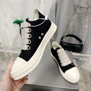 Casual Shoes rock Leather high cut Hot Sale Designer Boots Women Booties Canvas Shoe Men Sneakers Rubber Bottoms High Jumbo Lace Up Thick Sneaker Boot
