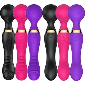 AV Magic Wand Massage Gspot Vibrator Clitoral Stimulator Female Masturbation Dildos for Women Rechargeable 240507