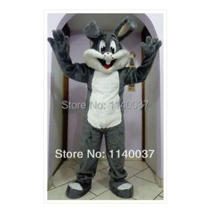 mascot Easter Grey Mascot Costume Adult Size Bugs Bunny Mascotte Outfit Suit Mascot Costumes