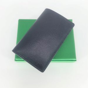 Uomini classici Donne Bifold Credit Titolare della carta di lusso Mini Desinger Bank Cardholder Portafoglio Slip Woff Wox 295E