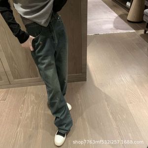 Grundläggande klänningar nischdesign trendig varumärke korsar hårdvara dekoration jeans fashionabel casual bantning