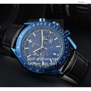 Sea Master 75th Summer Blue 220.10.41.21.03.0005 AAA Watches 41mm Men Sapphire Glass 007 with Automatic Mechaincal Jason007 Watch 05 OMG Watch Moon