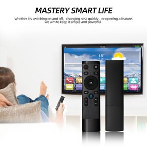 2.4G Wireless Voice Remote Control Q5 Air Mouse 3 Axis GyroScope Controller med USB -mottagare för dator Smart TV Android Box