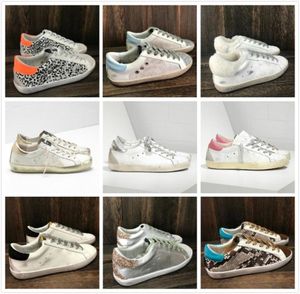 luxury Italy Golden Super Star Sneakers Baskets Women Casual Shoes Sequin Classic White Doold Dirty Designer Fashion Man Trainer 6947975