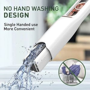 Mini Mop with Squeezer Household Portable Cleaning Mop 360 Degrees for Desk Window Glass Car Cleaner Wear-resistant Clean Tool