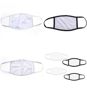 DHL Ship Earloop Foldable Sublimation Blanks Face Mask Protective Anti Dust Respirator DIY Printing Blank Mascarilla Cloth Adult K2821821