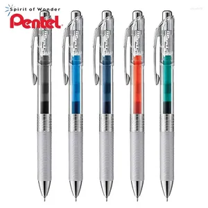 1Pcs Japan PENTEL Limited Gel Pen BLN75TL Transparent Barrel Color Refill Water-based 0.5mm Student Writing Stationery