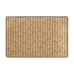 Dywany bambusowe dywan dywan dywan dywan poliester bez poślizgu wystrój podłogi kąpiel łazienka balkon kuchenny 60 90