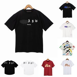 T-shirt Mens Womens Designers Tshirts Topps Luxurys Letter Cotton Tshirts Kläder Polos Kort ärm Hip Hop T-shirt Tees