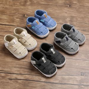 2021 Nowe miękkie podeszwy oddychające komfort letni sandał 0-18 miesięcy małych dzieci w kolorze litym L2405
