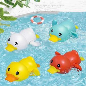 Aufwickelspielzeug Babyparty Uhr Schwimmkinder spielen Wasser Süßes Entlender Kinder Dusche Badewanne schwimmend Spielzeug S2452444