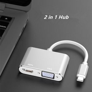 Rankman USB C Tipo C Hub para 4K Dock VGA compatível com HDMI para MacBook iPad Samsung S20 Dex TV Monitor