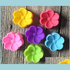 Other Festive Party Supplies 5Cm Begonia Flowers Shaped Sile Molds Diy Hand Soap Mold Cake Mod Fondant Decorating Tools Drop Delive Dhjzt
