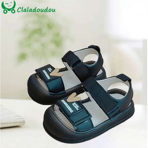 12-16cm Brand Infant Summer Soft Closed-Toe Sandals,Solid Outdoor Casual For 0-3years Toddler Boys,Baby Beach Sandals L2405