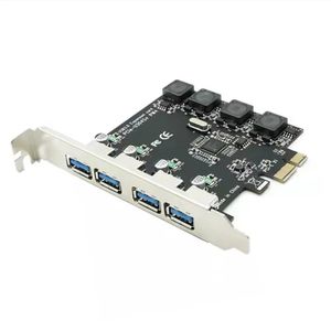 USTAI 4-порт USB 3.0 PCI-E Card Card PCI Express PCIE USB 3.0 Адаптер концентратор 4-порт USB 3 0 PCI E PCIE Express 1x