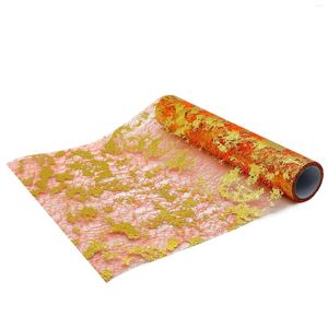 Tala de mesa 90001 Provo de óleo à prova d'água e lavagem grátis PVC Mesh Red Tonela de mesa de mesa estudante de cafeteira arte de tecido