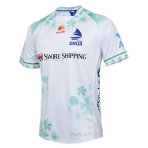 2024 Fijian Drua Home Away Training Singlet Super Rugby Jersey - Herrstorlek Namn Numbertop QualityGhj