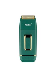 Kemei KM2031 Barber Professional Beard Hair Shaver Clipperトリマー男性のための充電式電気シェーバーbalds剃毛3280196