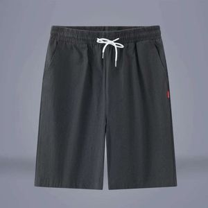 Beach Shorts for Men with Chinese Style Cotton Linen, Comfortable and Casual, Solid Color, Versatile in Summer