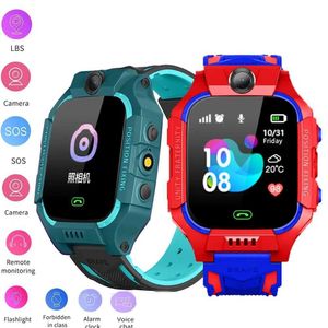 Детские часы 2024 Q19 SmartWatch 2G SIM -карта 2G -карта SOS Camery Camefy Phone Phone Chate Smart Wwatch Smart Wwatch Mathematics Game Flash D240525