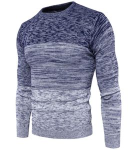 2018 Men039s cotton sweater autumn winter new pullovers sweater coat wool men039s Korean slim sleeve round neck4602538