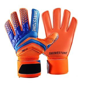 Professional Kids Child Football Goalkeeper Gloves Men Women Soccer Goalie Gloves Non-slip Thicken Latex Glove Finger Save Guard 240523