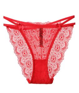 Ladies Underwear Woman Calcinha Fancy Lace Calcinha Sexy Panties para mulheres Briefas transparentes feminina mole feminina Tanga4477229