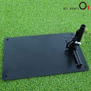 Other Golf Products Durable Metal Swing Plate Trainer for Alignment Stick Training Accessory ing Practice Drop 230303 Vsemw