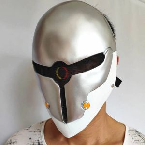 Metal Gear Solid Harzmaske Cosplay Grey Fox Horror Helm Halloween Party Requisiten Rollenspiele Kostüme Zubehör