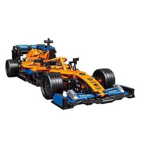 High-Tech-Bausteine F1 Formel 1 Fernbedienung Super Speed Racing Cars MOC Sticks RC technisches Modell Spielzeug kreativer Experte