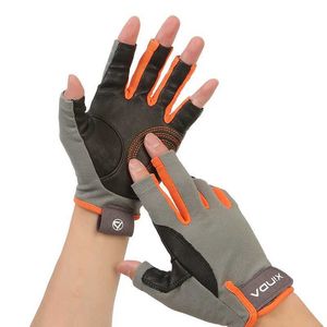 Guanti sportivi nuovi guanti da arrampicata da cramella a mezzo dita sportivi professionisti esterni.