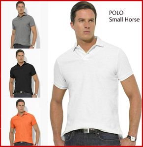 ブランド衣類新しい男性ポロシャツの男性小さな馬刺繍ビジネスカジュアルソリッドオスポロシャツ短袖通気性ポロ3019965