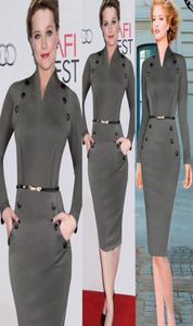 Внек Лонглив Платье Кнопки для украшения юбка для карандаш в европейском стиле женщинам 039S одежда модные платья для женщин 7864500