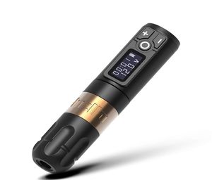 Тату -машина Ambition Soldies Professional Wireless Pen 1800 MAH Батарея с цифровым светодиодным портативным дисплеем для Body Art 227396339