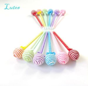 36 PCSLOT Lollipop Pen Souvenirs Birthday Party Favors Decorations Kids Supply Baby Shower Baby Presente Cute Christmasnew Year9154575