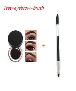 Epack 2019 New Eyebrow plus Brush Pomade Eyebrow Enhancers Makeup Eyebrow 11 Colors With Retail Package5592500