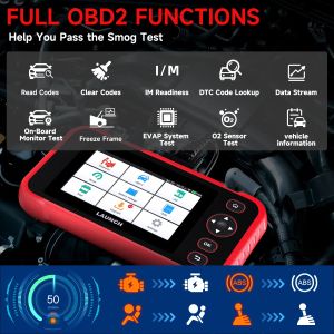 X431 CRP123Iを起動するOBD2 Automotive Scanner 4システムプロフェッショナルコードリーダーエンジンABS SAS AirBag OBD 2 Car Diagnostic Tool