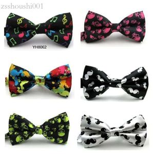 men's Bow 72 colors 12*6cm Adjust the buckle solid color bowknot Occupational Grid for Father's Day tie Christmas Gift. 1d03