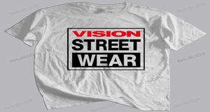 Summer Tshirt Men Brand Teeshirt Vintage Skate Vision Street Wear Tee Shirts Retro Mens Euro Size Tops7622955