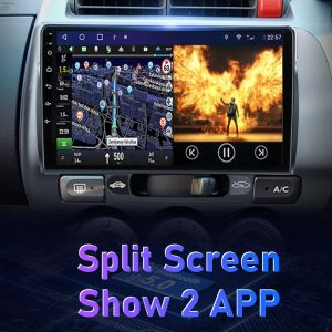 Jansite Android 12 для Honda Fit Jazz City RHD 2002-2007 2 Din Car Radio MultiMedia Video Player CarPlay Headunit Auto Stereo fm