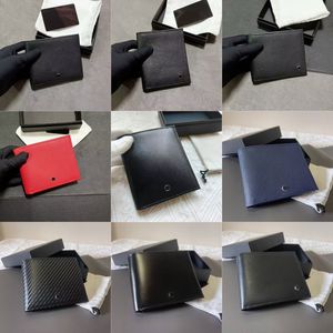 Mens Designer Wallet Leather Short Wallets Fashion Coin Purse Men Credit Card Holder Folding Genuine Leather Luxury Wallet Card Photo Style High Quality With Box