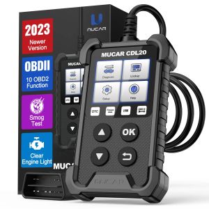 Mucar CDL20 OBD2 CAR診断ツール無料OBD 2コードリーダークリアエンジンライトスモッグテストオートスキャナー