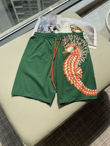2024 New Summer Vacation Beach Men's Shorts Animal Print Skinny Elastic waist Man's Short Pants CPS004