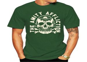 The Amity Afflictions Band Tour Top Thai Quality Mans Black Ali Shirt No Buckle Pure Tee Shirts Size Hop Cotton Simple Men039s 8455668