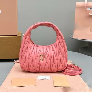 10a quality Matelasse Bowling Arcadie Lolita bag Womens man CrossBody Designer Wander Luxurys tote handbags half moon travel Clutch Bags satchel pink Shoulder bag