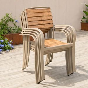 Camp Furniture Back Nordic Garden Chairs Industerial Bekvämt utomhushandtag Design Park Mueble Para Jardin Patio