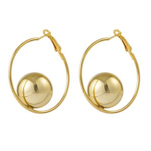 Catena geometrica personalizzata per perle rotonda con collare di nicchia con colletto aperto in stile fresco imitazione collana perla