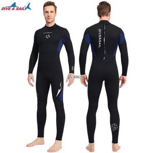 m chloroprene rubber diving suit mens long sleeved warm jacket pants swimsuit diving suit inflatable surfing suit S-4XL 240509
